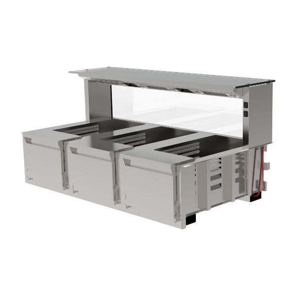 Rieber varithek® EST 3x1/1 -Licht-/Wärmeaufsatz, 91050240