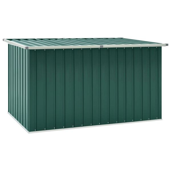 vidaXL Gartenbox Grün 171x99x93 cm, verzinkter Stahl, 46269