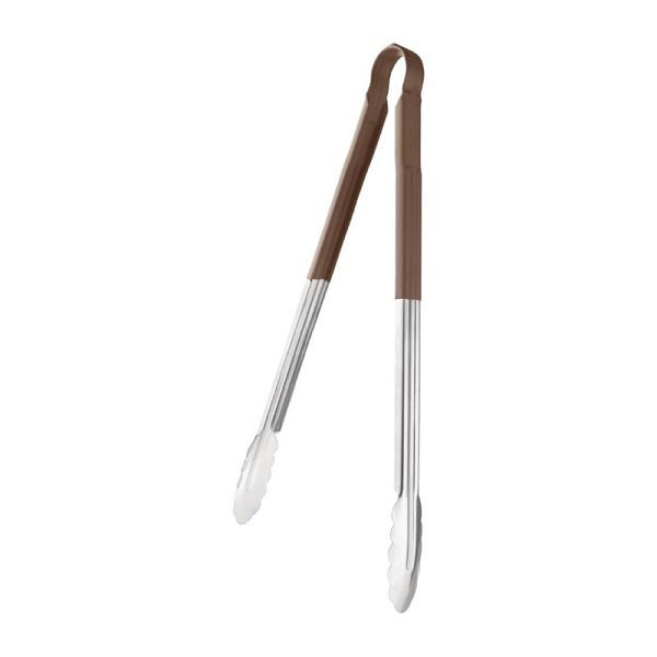 Hygiplas farbkodierte Servierzange braun 40,5 cm, HC850
