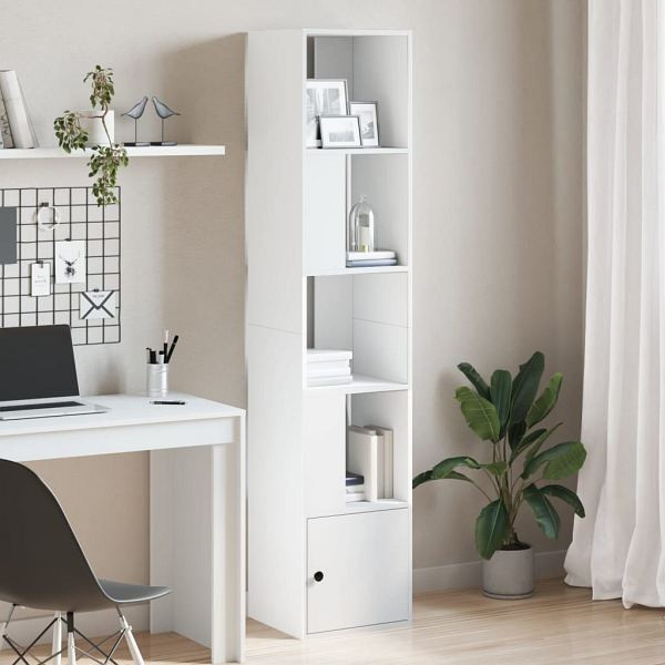 vidaXL Bücherregal Weiß 40x36x189 cm Holzwerkstoff, 848241