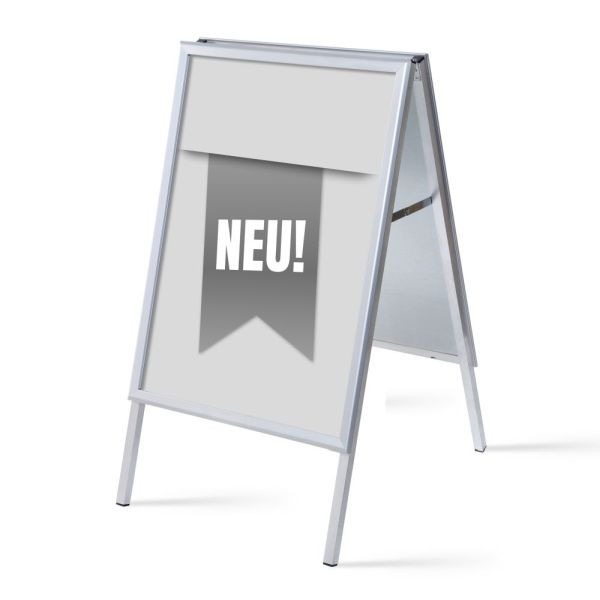 Showdown Displays Kundenstopper A1 Komplettset Neu Grau Deutsch, ZPA1G32MEI229