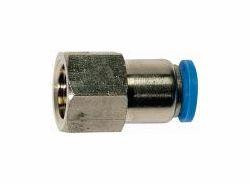 Riegler Gerade Steckverschraubung, Innengewinde zylindrisch mit Außensechskant, 109194