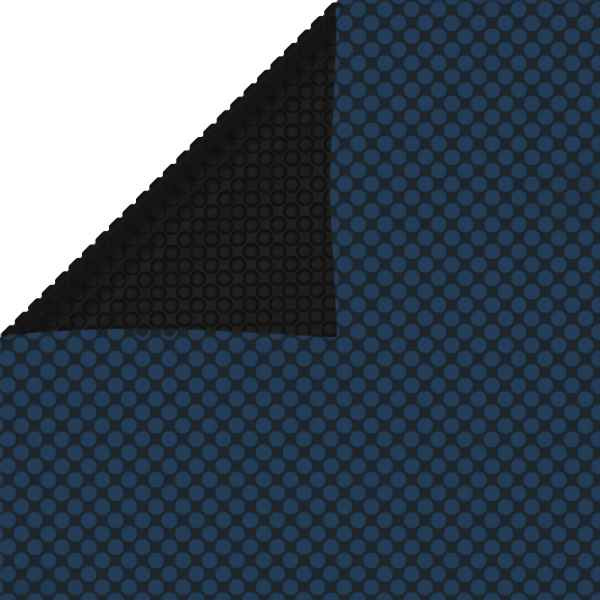 vidaXL Treibende Pool-Solarplane PE 975x488 cm Schwarz und Blau, 92989