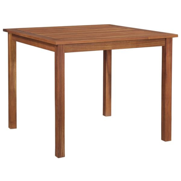 vidaXL Gartentisch 85x85x74 cm Akazie Massivholz, 48606