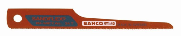 Bahco Karosserie-Säbelsägeblatt aus Sandflex®-Bimetall, 18 Zähne pro Zoll, 90 mm – 100 Stück, 3845-18-100P-BULK