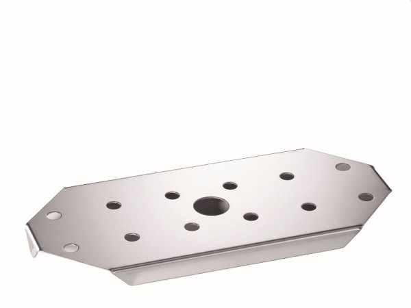 B.PRO G-ELB 1/3 Einlegeboden, Edelstahl, gelocht, 550648