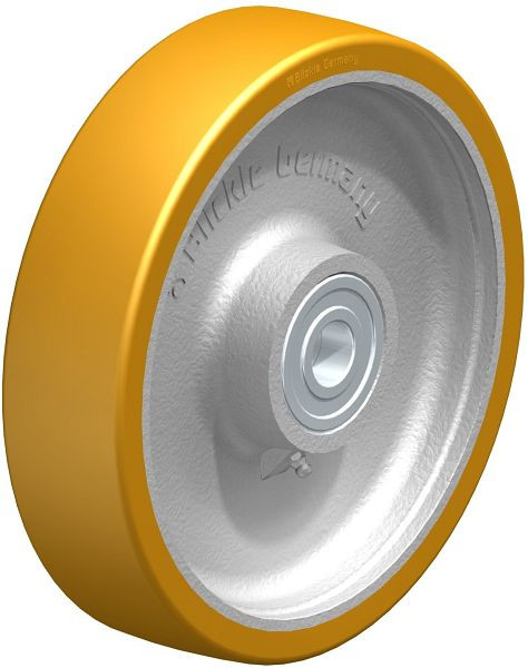 Blickle GTH 250/25K Rad aus Blickle Extrathane®, Hellbraun, 266874