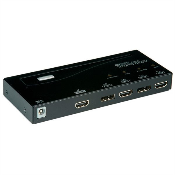 ROLINE HDMI/DisplayPort Switch, 4-fach, 14.01.3574