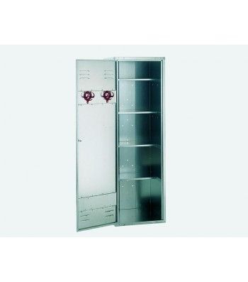 Growi Deckenschrank (HxTxB): 190 x 90 x 75 cm, Zylinderschloss, Einlegeböden, 10049700
