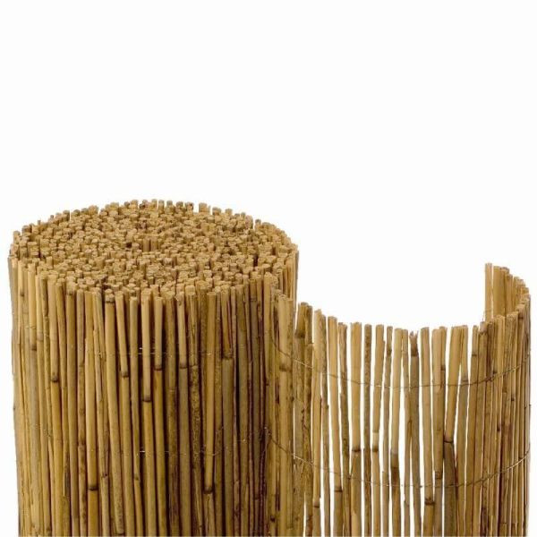 NOOR Schilfrohrmatte Sichtschutz ST TROPEZ mit Draht, Größe etwa (HxB) 1,20 x 6m, 150SSM1,2X6M