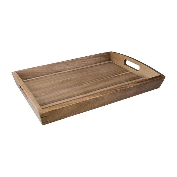 Olympia Serviertablett Akazienholz 51 x 35cm, viel Platz, GM266