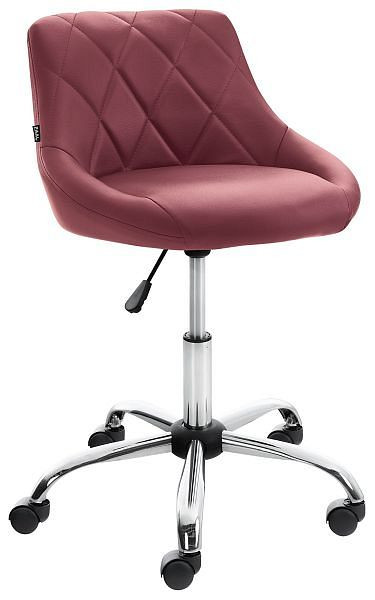CLP Arbeitshocker Lazio Kunstleder, bordeauxrot, 321805