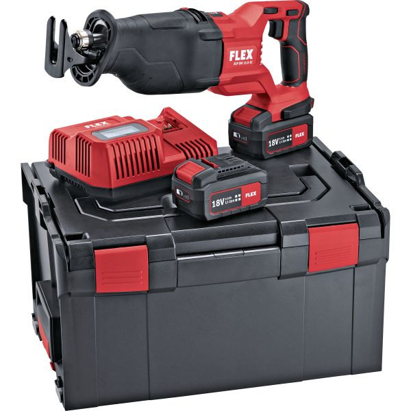 FLEX Akku-Säbelsäge mit Pendelhub 18,0 V RSP DW 18.0-EC/5.0 Set, 469084
