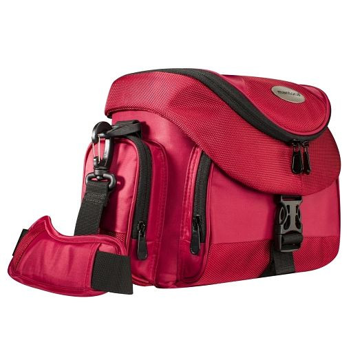 Mantona Premium Fototasche rot/schwarz, 1019747, 4250234597470
