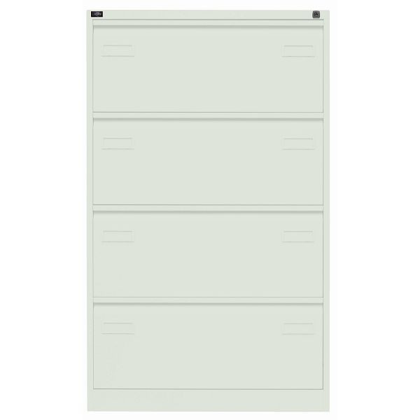 Bisley LIGHT Hängeregistraturschrank LIGHT, doppelbahnig, 4 HR-Schubladen, 644 portland, CDF4644