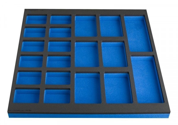 Unior SOS Modul mit Ablagenester für breiten Schrank, 570 x 562 mm, 20 Fächer, 625588
