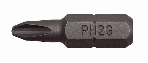 Bahco 1/4" Bits, 25 mm, PH 2, 30er Pack (für Schnellbauschrauben), 59S/PH2G-30P