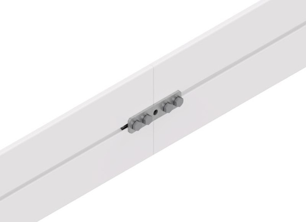 HYMER Linearverbinder für Fußleisten, Edelstahl/Alu, 30510104