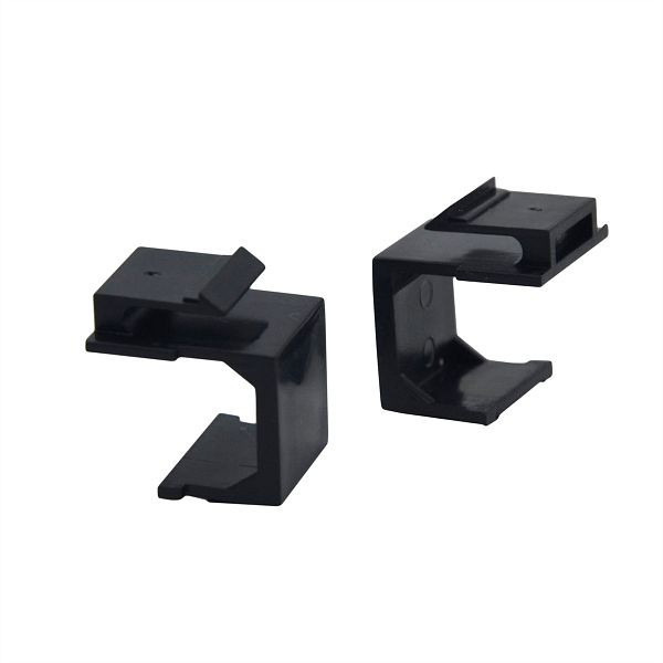 VALUE Keystone-Buchsenabdeckung, VE: 10 Stück, schwarz, 25.99.8209