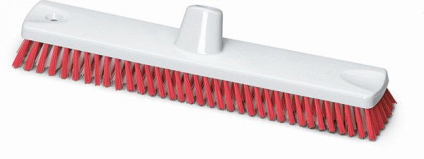 Nölle HACCP Großflächenwischer rot 45 cm Borste 0,5 mm, harte Borsten, VE: 6 Stück, 18324552