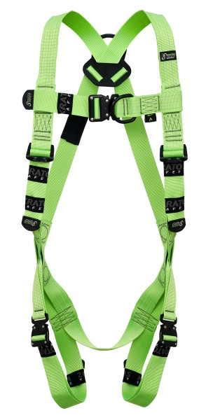 Kratos REFLEX 4 - Auffanggurt mit 2 Auffangösen und hochsichtbaren Gurtbändern, FA1011500