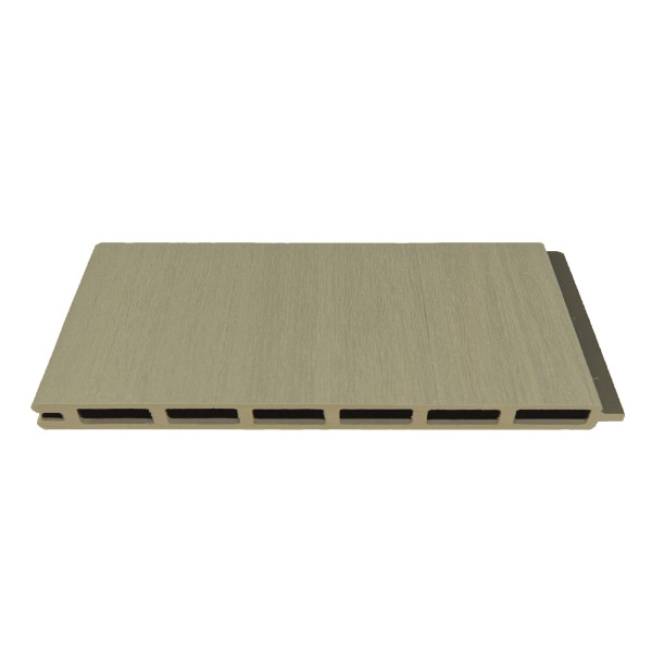 T&J ELZE-Serie WPC-Steckzaunsystem, Zaunlamelle BREIT 20 x 300 x 1790 mm, SCHILF co-extrudiert, 44674