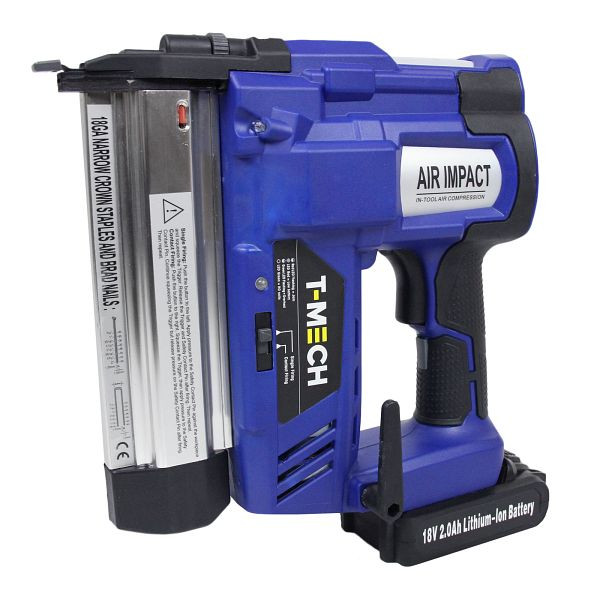 T-Mech Nagelpistole/Elektrotacker mit Extra Akku, 24421