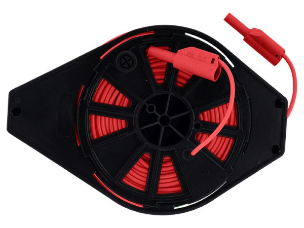 Metrel Prüfleitung, rot, 50m, 0.75mm² (auf Kabelwickler), A 1720, 20692223