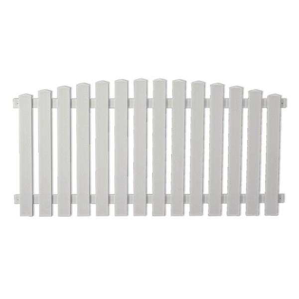 T&J LIGHTLINE Vorgarten Hochbogen, weiß, 180 x 80/90 cm, 46297