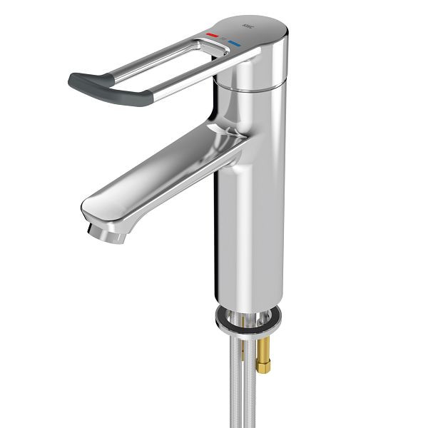 KWC Thermostat-Standbatterie, F4, EHM, 135 mm, Hebel 148 mm, Rohre, 2030068119