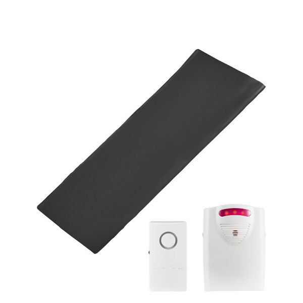 VEVOR Sensormatte Alarmtrittmatte Pflegehilfe Sensorpad mit Pager 355,6x762mm, DLFSDYLGYCDY6JVU2V9