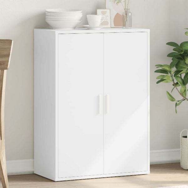 vidaXL Sideboard Weiß 60x31x84 cm Holzwerkstoff, 840485