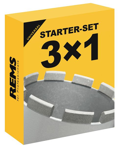 REMS Universal-Diamant-Kernbohrkrone UDKB-LS Set 62-82-132, 181111 R