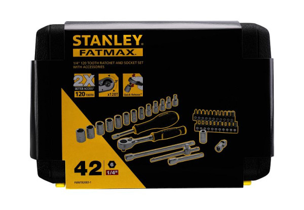 Stanley Steckschlüssel-Set ¼", 42-teilig, FMMT82683-1