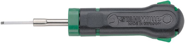 STAHLWILLE Entriegelungswerkzeug KABELEX Nr.1575N für Kontaktmaß-Durchmesser 2,8 5,8 mm flach, 74620025