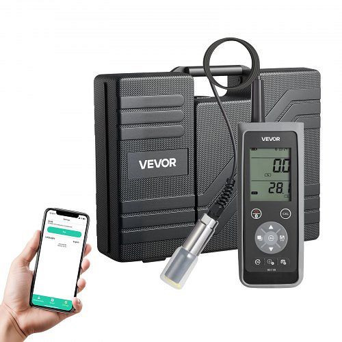 VEVOR DO-Messgerät, 0,0–50,0 mg/L, tragbar, 4 m Elektrodenkabel, Bluetooth/USB, Datenspeicherung, BXSRYJBXS005SOMVE001V9