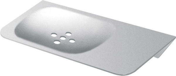 KWC Seifenablage, CHRONOS, Edelstahl, 180x40x100 mm, AP, Abflusslöcher, 2000100804