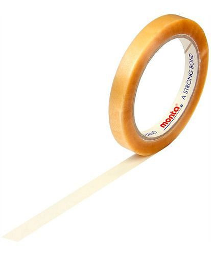 monta PVC-Selbstklebefilm 220, Breite 12 mm breit x 66 m, Stärke 54µ, VE: 12 Rollen, 299523