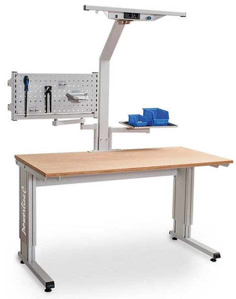 Bedrunka+Hirth Powerline C Schwerlasttisch, mit Stativ, Breite 2000 mm, CF.200.75-2