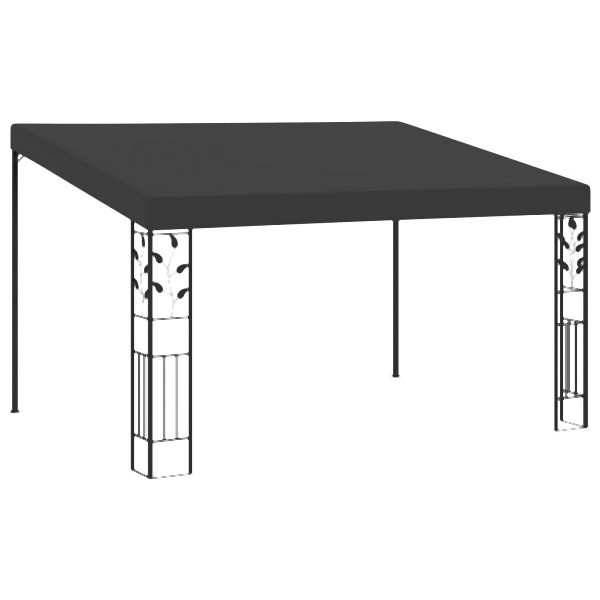 vidaXL Wand-Pavillon 4x3x2,5 m Anthrazit, Polyester, 48001