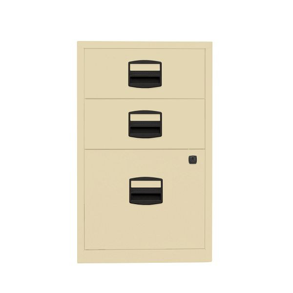 Bisley Home Beistellschrank PFA, 2 Universalschubladen, 1 HR-Schublade, 606 creme, PFA3606