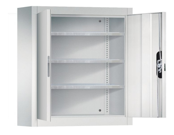 C+P Hängeschrank Serie 13, H830xB700xT300mm, Farbe: Lichtgrau, Muldengriff, 134013-22 S10084