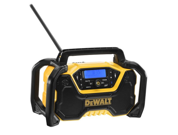 DeWalt Akku- und Netz Kompakt-Radio mit Bluetooth, DCR029-QW