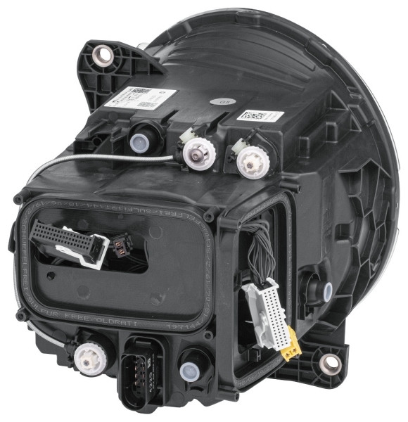 HELLA Bi-LED/Matrix-Hauptscheinwerfer, schwarz, ECE, für Linksverkehr/für Rechtsverkehr, rechts, 1EX 014 543-181