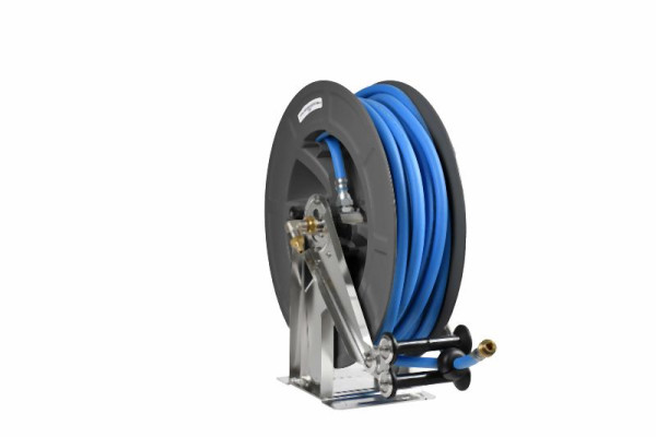 Ebinger Schlauchaufroller OSK 500, mit 8m - 1" Ad Blue Schlauch, Arretierung, Montagehalter fix, 3.504.281