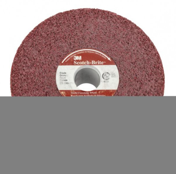 3M Scotch-Brite Metal Finishing Kompaktscheibe MF-WL, 203 mm x 50,8 mm x 76 mm, A CRS, VE: 2 Scheiben, 7000045991