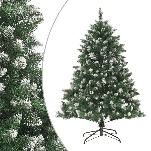 vidaXL Künstlicher Weihnachtsbaum mit Ständer 150 cm PVC, 345160