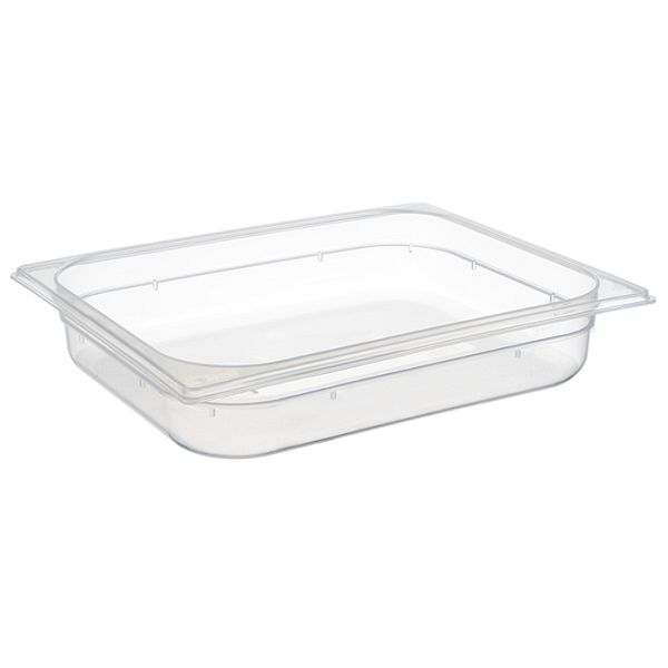 4 Boîtes GN 1/2 + Couvercles - 325x265 Mm, 6 Litres, Polypropylène Alimentaire (congélation Et Micro-ondes)