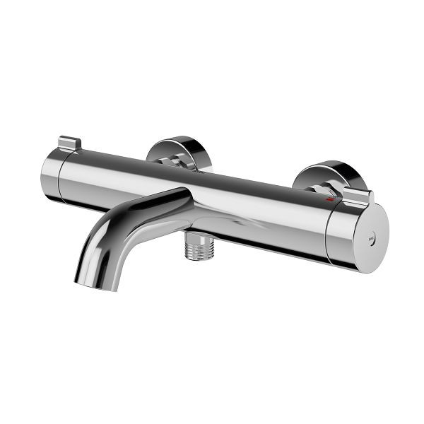 KWC Thermostat-Wannenbatterie, F4, AP, Wannenauslauf und für Handbrause, 3600000189
