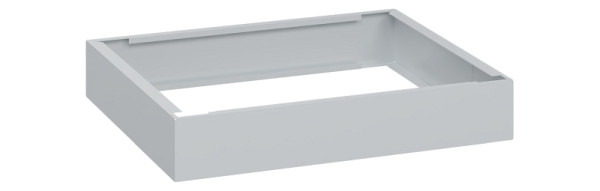 C+P 100 mm hohem Sockel, Sockelfarbe RAL 7035 Lichtgrau, Maße 100 x 600 x 500 mm, 08800-7000605 S10000